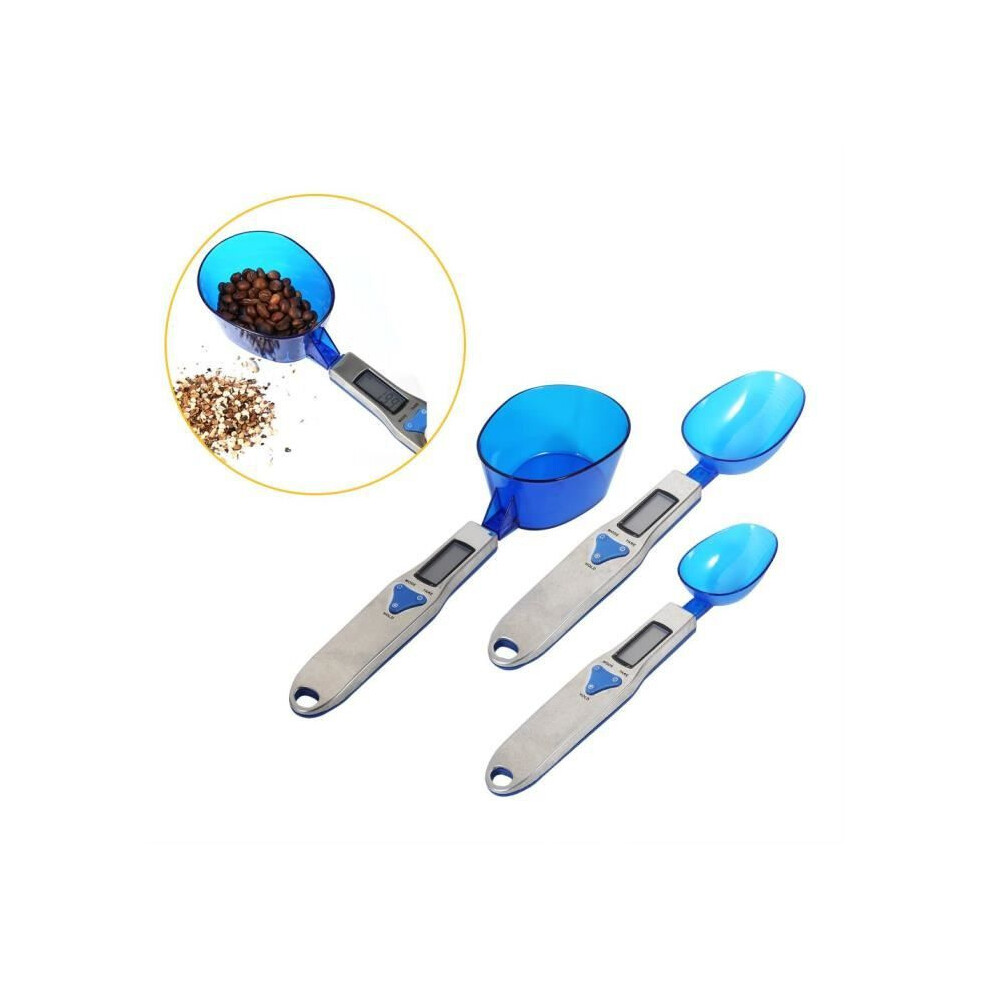 Digital Spoon Scale 500g 0.1g Stainless Steel and Plastic Kitchen Measuring Scale