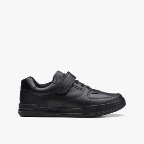 Clarks Fawn Lay O Black Leather