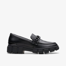 Evyn Walk Youth Black Leather