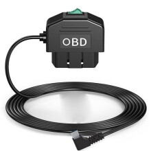 Kit de connexion directe OBD pour caméra embarquée, câble d'alimentation USB Type-C, 12-24 V vers 5 V/3 A