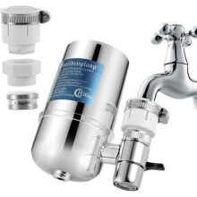 Filtre purificateur d'eau du robinet pour évier et robinet de salle de bain, usage en cuisine, eau potable propre
