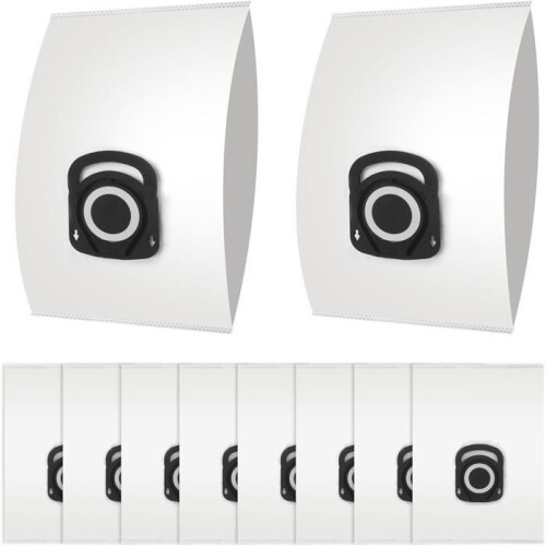 Staubsaugerbeutel, 10er-Pack, kompatibel mit Silence Force und Compact Power, langlebige Ersatzbeutel