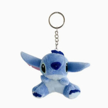 Plüschtier-Anhänger, Schlüsselanhänger, niedliche weibliche Zeichentrickfigur, koreanischer Stitch-Rucksackanhänger