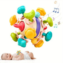 Montessori-speelgoed voor pasgeborenen, sensorische bijtringen voor baby's, cadeaus voor kinderen en peuters