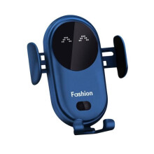 Automatische klemhouder voor draadloze autolader met slimme infraroodsensor en ventilatieclip voor mobiele telefoons H136H