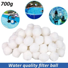 700 g Filterbälle für Sandfilter, Wasserreinigungs-Faserbälle für Pool und Spa