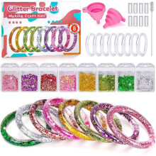 Bastelset für Mädchen von 5-9 Jahren, DIY-Spielzeug für Kinder, Geburtstagsgeschenk, Kreatives Armband-Set