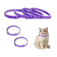 Verstellbares, wasserdichtes Anti-Stress-Halsband mit natürlichen Pheromonen und Baldrian für Haustiere, Schwarz
