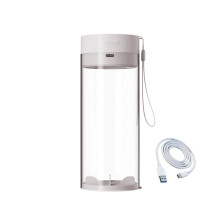 L'humidificateur de volant de-Buc boule de vapeur blanche