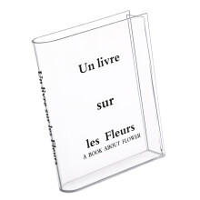 Acrylic Book Design Flower Jar Powerful-Transparent tape pri