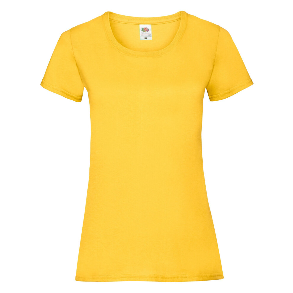 Fruit Of The Loom (Xs, Sunflower) Womens/Ladies Lady Fit T-Shirt Multicoloured