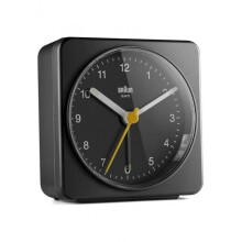 Braun - BC03B - Despertador - Analógico - Cuarzo - negro