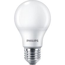 Ampolla LED Philips A60 E27 8W 4000K 806Lm 230V - Paquete de 4 - Blanco frío
