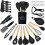 Kitchen Utensils Set 35pc Silicone with Holder UK 1