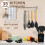 Kitchen Utensils Set 35pc Silicone with Holder UK 7