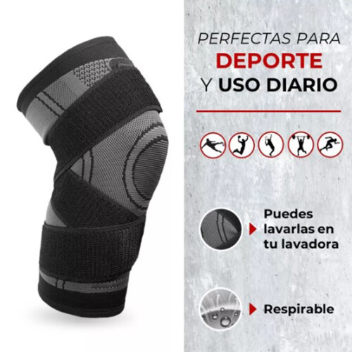No Slip Double Strap Knee Supports