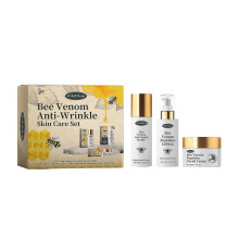 Hydrating Skincare Set with Bee Venom, Shea Butter & Jojoba Oil for Soft, Moisturized Skin