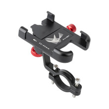 Support de téléphone portable pour vélo en alliage d'aluminium, rotatif et réglable à l'avant et à l'arrière, pour véhicules électrique