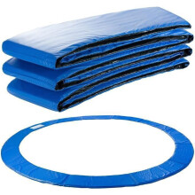 Almohadilla de seguridad de repuesto para cama elástica AREBOS - 366 cm - Azul