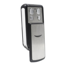 Mando a distancia para puertas de garaje, compatible con varios modelos, color negro, compacto y fiable.