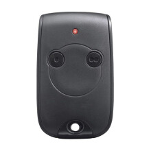 Control remoto NS de 2 canales, negro, 433,92 MHz, batería CR2430 incluida, accesorio inalámbrico compacto.