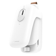Mini máquina de sellado térmico portátil, recargable por USB, selladora de bolsas de mano para bolsas de plástico, almacenamiento de aliment