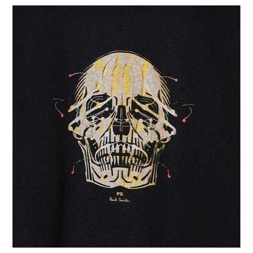 Paul Smith (S, Black) Paul Smith Mens Skull Crew Neck Sweatshirt 1