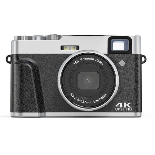 Ψηφιακή κάμερα 48MP Βίντεο 4K Οθόνη 2,8 ιντσών με ζουμ 16X Ιδανική για αρχάριους και
