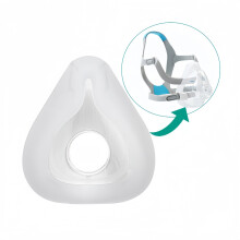 Pernă de schimb F20 pentru măști CPAP, garnitură mare din silicon moale pentru confort, pentru terapia somnului