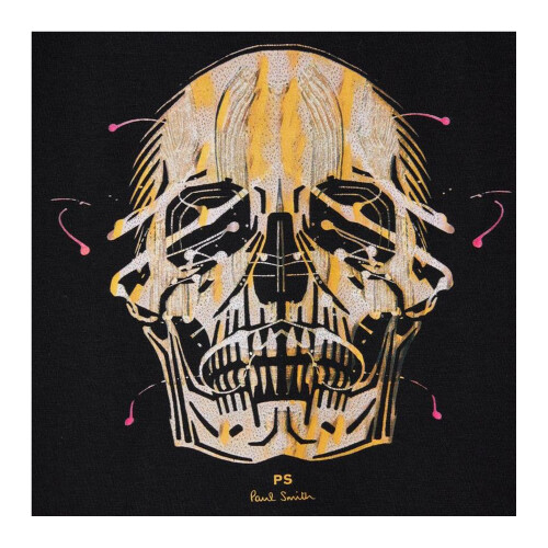 Paul Smith (S, Black) Paul Smith Mens Skull Regular T-Shirt 2