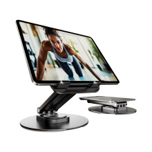Support pour téléphone portable, tablette ou bureau, cadre de support universel télescopique réglable en alliage d'aluminium, style par