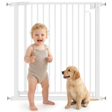Veiligheidshekje voor honden en baby's, 76 tot 80 cm, met verlengstuk, klemsysteem.