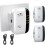 WiFi Repeater 2 Pack Plug In Signal Booster for Home One Click Setup Compact Range Extender 1