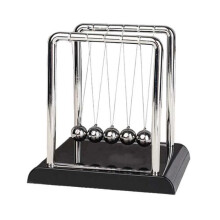 Newton's Cradle Desk Decor with 5 Balls Educational Science Toy Made of Quality Materials for Office Home Display