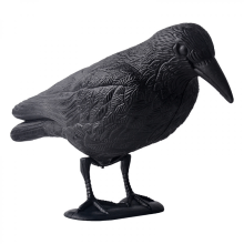 Corbeau factice réaliste, répulsif contre les nuisibles pour la décoration de jardin et la lutte antiparasitaire extérieure