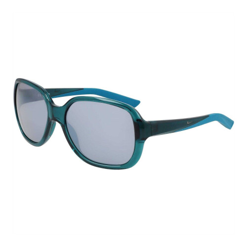 Nike (One Size, Teal/Silver) Nike Womens/Ladies Square Frame Sunglasses 2