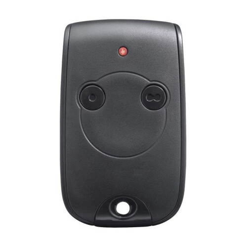 NS 2 Channel Remote Control, Black, 433.92 MHz, CR2430 Battery Included, Compact Wireless Accessory