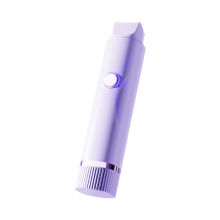 Épilateur double tête rose pour femmes - Tondeuse indolore pour le corps entier et les zones intimes