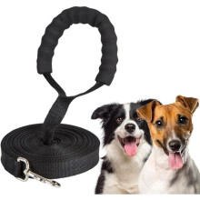 Dog Training Leash, 10M Long Nylon Lead with Large Heavy Duty Clip, Padded Handle for Walking and Outdoor Use
