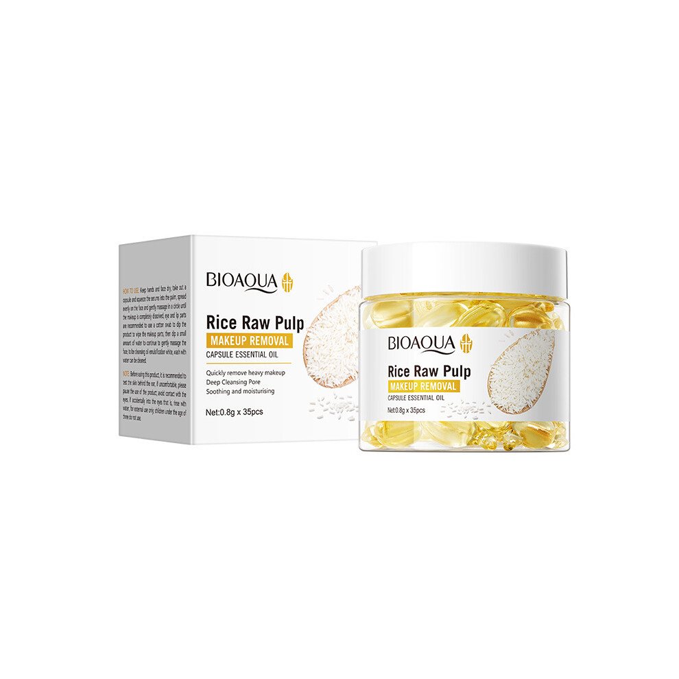Cleansing Oil BIOAOUA Moisturizing Makeup Remover Capsule Essential Oil