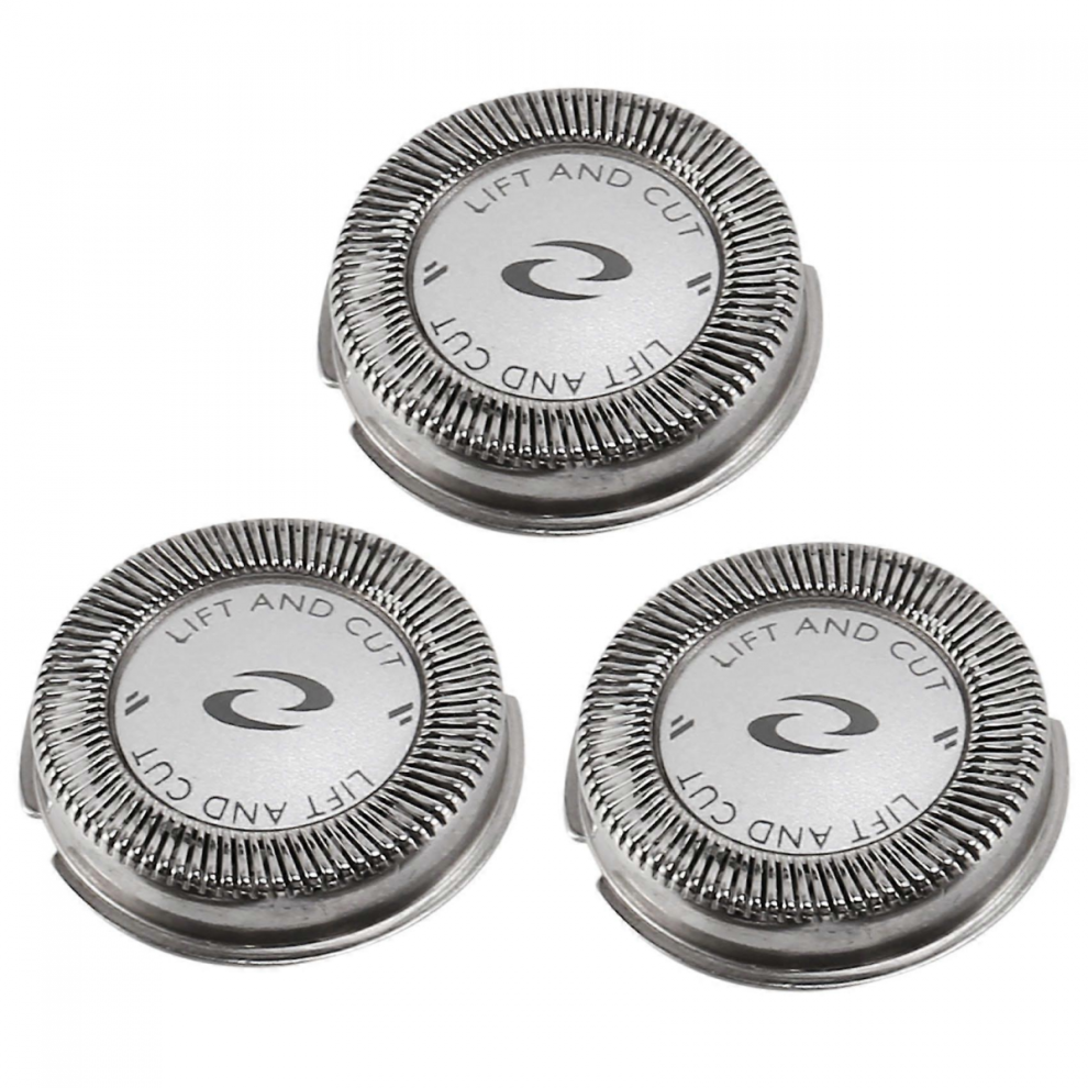 3Pcs Replacement Shaver Blade Heads HQ64 Compatible with PT726 PT725 PT720 PT710 PT715 PT725