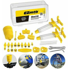 Kit di spurgo freni per bicicletta con olio idraulico minerale, compatibile con freni a disco Shimano, Magura, Tektro e Sram.