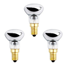 Lampadina LED E14 R39 da 25W dimmerabile, luce bianca calda 2700K, confezione da 3, illuminazione interna a risparmio energetico