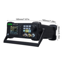 ET3320C Generador arbitrario de 2 canales, 50 formas de onda, 195x185x80 mm negro