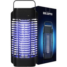 Lampada elettrica antizanzare 4200V per uso interno ed esterno, resistente all'acqua, potente trappola per falene