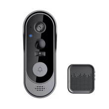 Wireless Smart Doorbell with Video Intercom WIFI App Remote Control High Definition Night Vision Surveillance Video Monitor