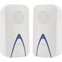 Repelente eletrônico de pragas para tomada, para mosquitos, ratos, moscas, baratas, formigas e outras pragas, pacote com 2 unidades.