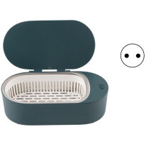 Limpador ultrassônico portátil para joias, aparelho compacto para limpeza profunda de anéis, brincos e relógios.