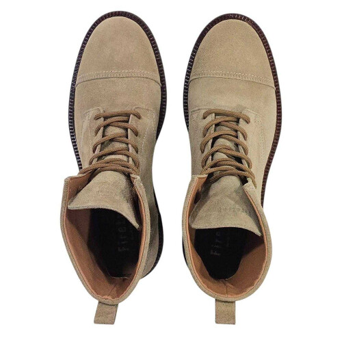 (7 UK, Sand) Firetrap Mens Suede Ankle Boots 1