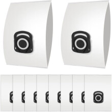 Vrecká do vysávača, 10 ks, kompatibilné s Silence Force a Compact Power, odolné náhradné vrecká